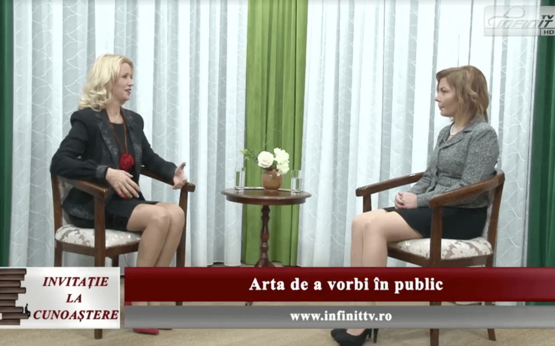 Invitatie la Cunoastere | Interviu cu Irina Vasilescu la Infinit TV