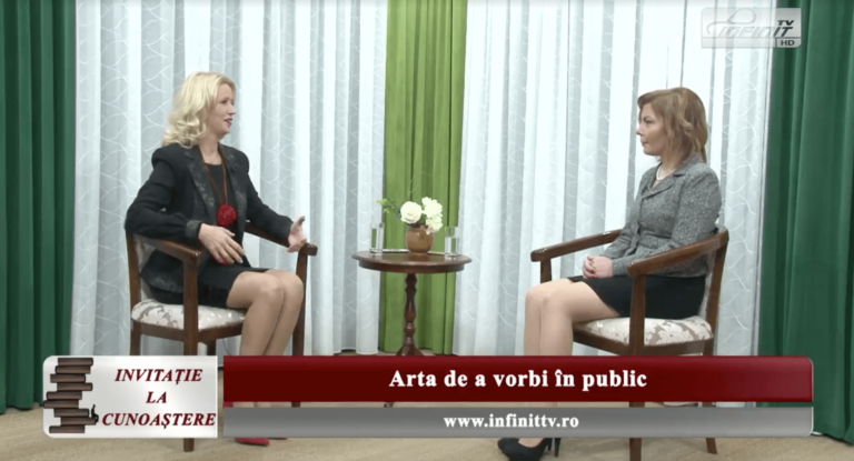 Invitatie la Cunoastere | Interviu cu Irina Vasilescu la Infinit TV
